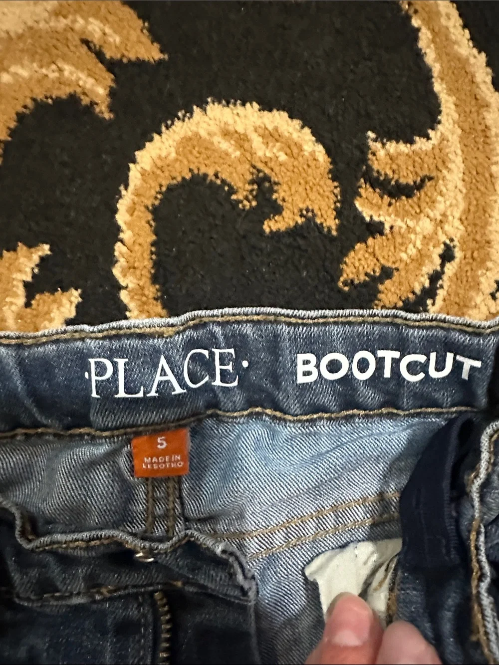 The Children's Place Girls' Medium Blue Boot Cut Jeans